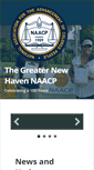 Mobile Screenshot of naacpnewhaven.org